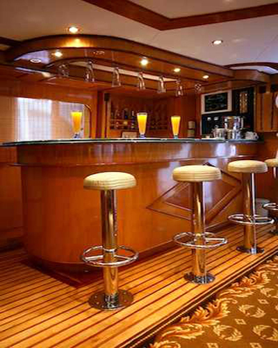 Lounge & Bar op M/Y Carlton Liveaboard Yacht in Sharm el Sheikh Egypte