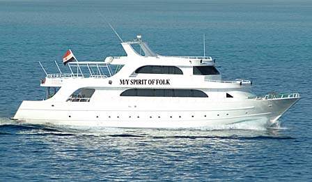 M/Y Spirit of Folk Duik cruise safari boot in Zuiden Rode Zee Egypte